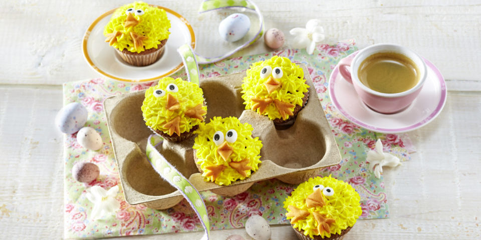 Küken-Muffins Ostern – Galbani