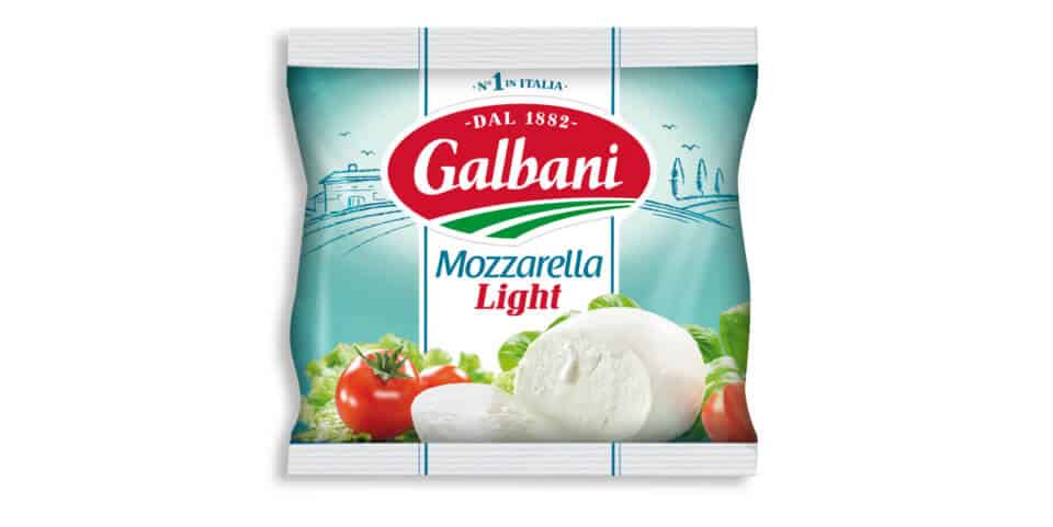 Mozzarella Light 125g Kugel Galbani Produktabbildung