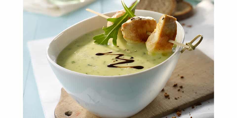 Rezept Rucola Kartoffel Suppe Mit Hahnchenbrust