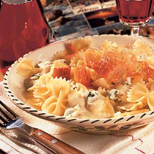 Farfalle mit cremiger Gorgonzola Soße