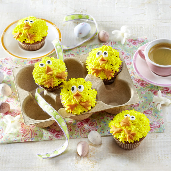 Schäfchen-Muffins mit Mascarpone-Creme – Galbani