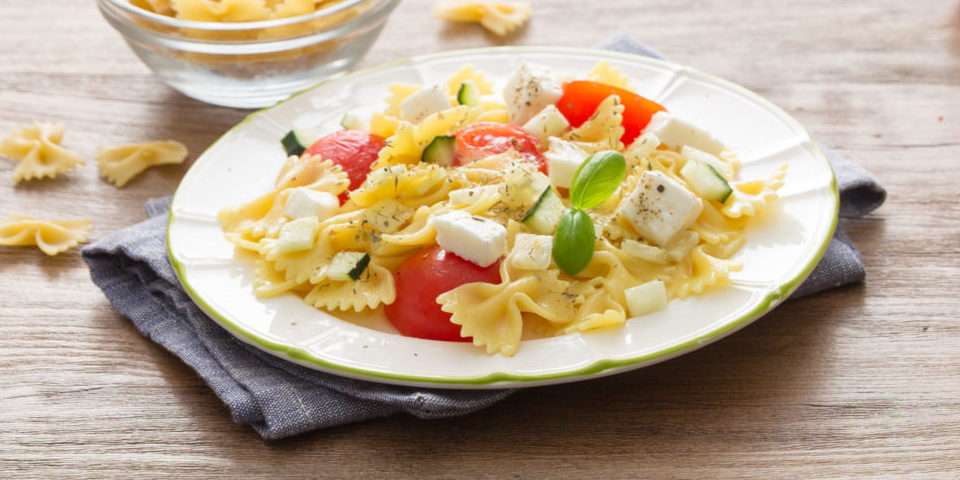 Schneller Pasta Salat