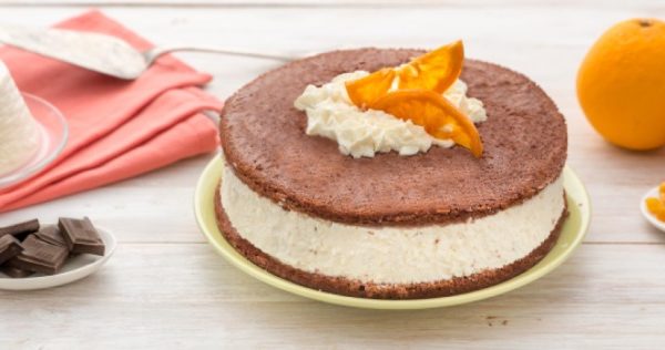 Schokoladenkuchen mit Mascarpone-Füllung